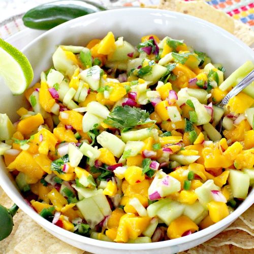 Mango Salsa | Can't Stay Out of the Kitchen