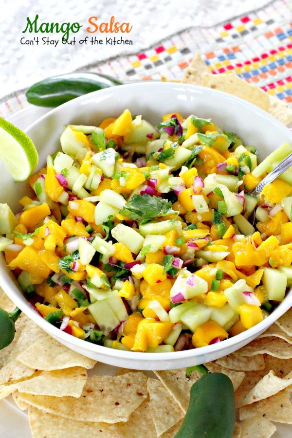 Mango Salsa | Can't Stay Out of the Kitchen