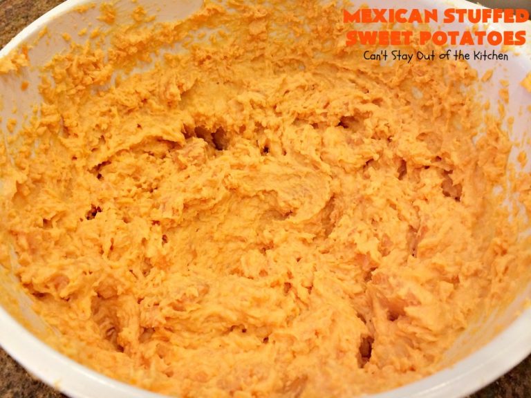 Mexican Stuffed Sweet Potatoes – Can't Stay Out of the Kitchen