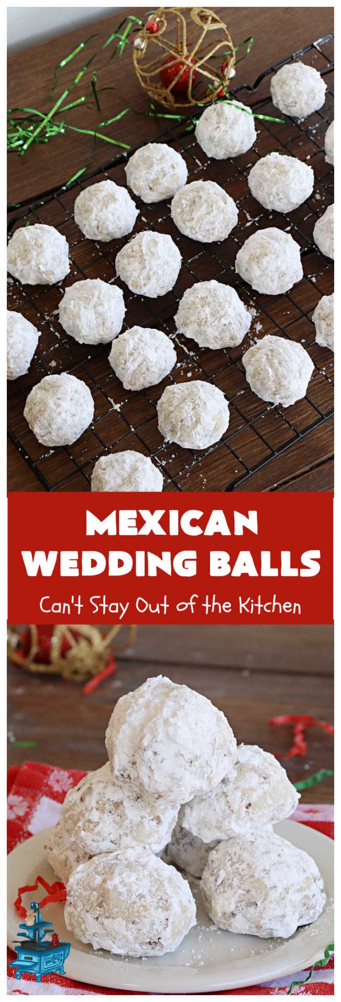 Mexican Wedding Balls – Can't Stay Out of the Kitchen