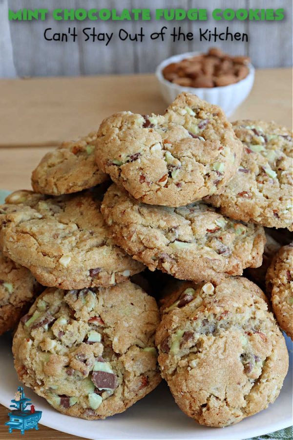 Mint Chocolate Fudge Cookies – Can't Stay Out of the Kitchen