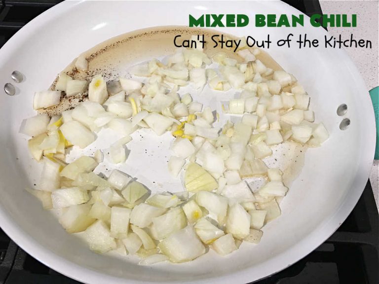 Mixed Bean Chili Can't Stay Out of the Kitchen