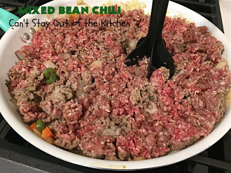 Mixed Bean Chili Can't Stay Out of the Kitchen