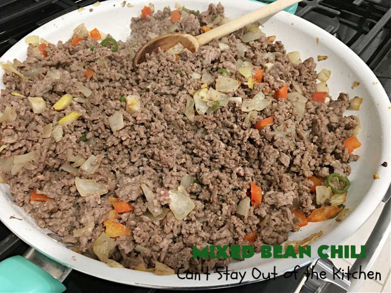 Mixed Bean Chili Can't Stay Out of the Kitchen