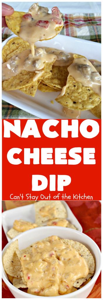 Nacho Cheese Dip | Can't Stay Out of the Kitchen