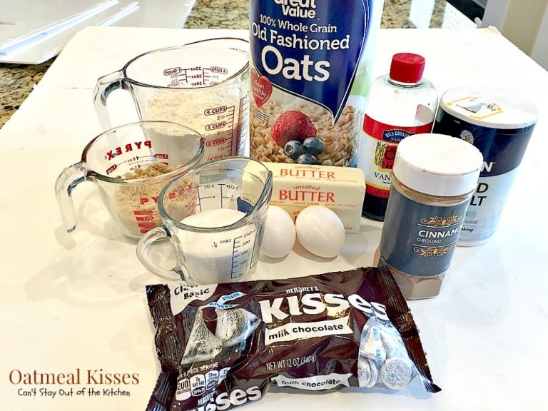 Oatmeal Kisses Can't Stay Out of the Kitchen