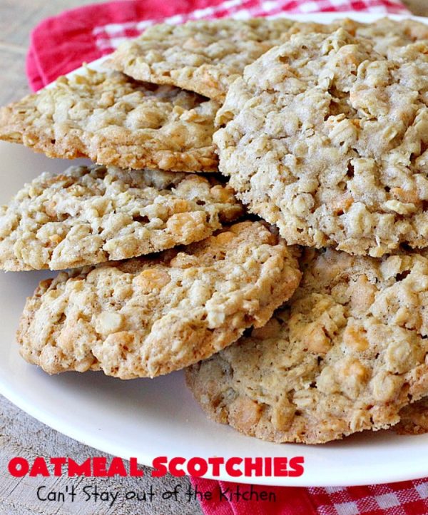 Oatmeal Scotchies Can't Stay Out of the Kitchen