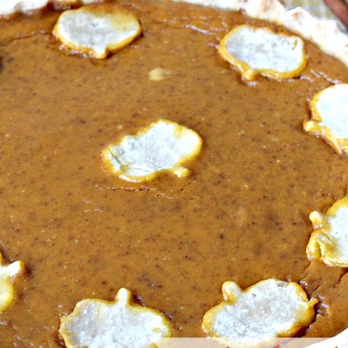 Old Fashioned Pumpkin Pie | Can't Stay Out of the Kitchen