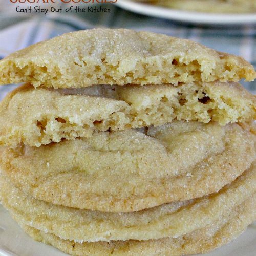 Old-Fashioned Sugar Cookies | Can't Stay Out of the Kitchen