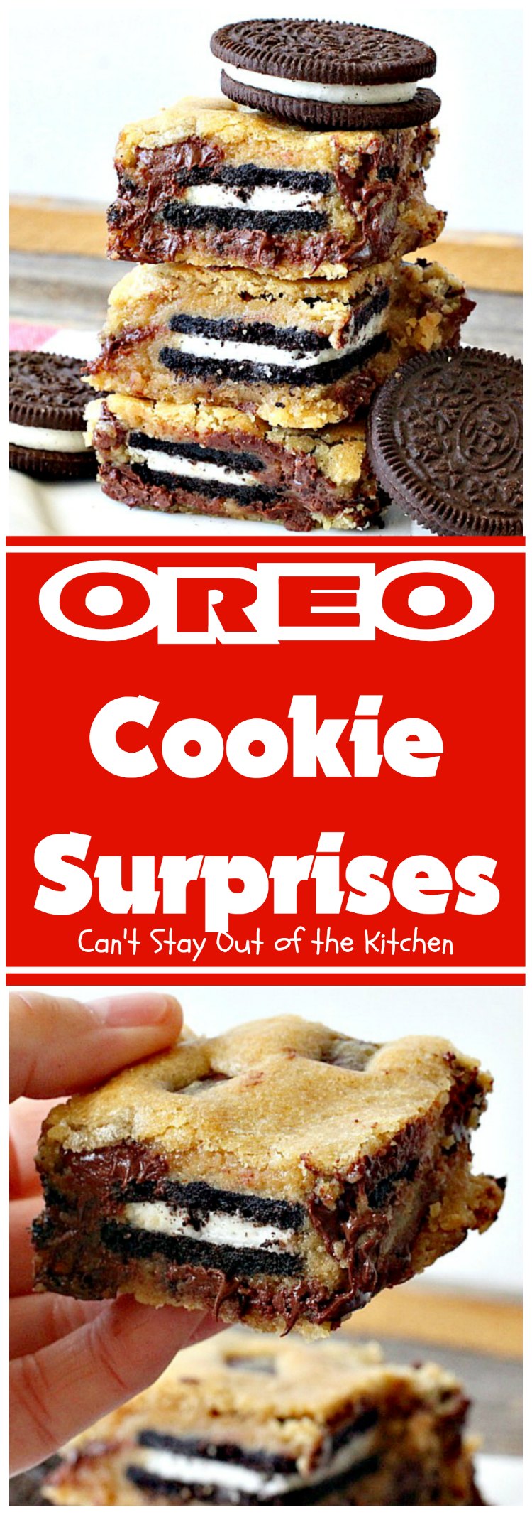 Oreo Cookie Surprises | Can't Stay Out of the Kitchen