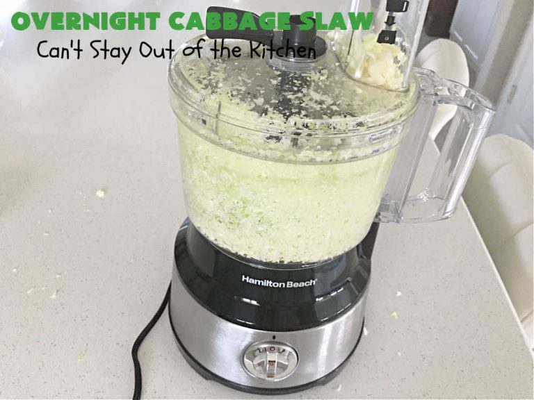 Overnight Cabbage Slaw Can't Stay Out of the Kitchen