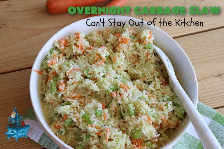 Overnight Cabbage Slaw Can't Stay Out of the Kitchen