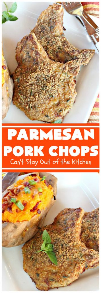 Parmesan Pork Chops | Can't Stay Out of the Kitchen