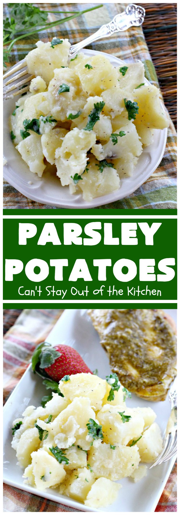 Parsley Potatoes | Can't Stay Out of the Kitchen