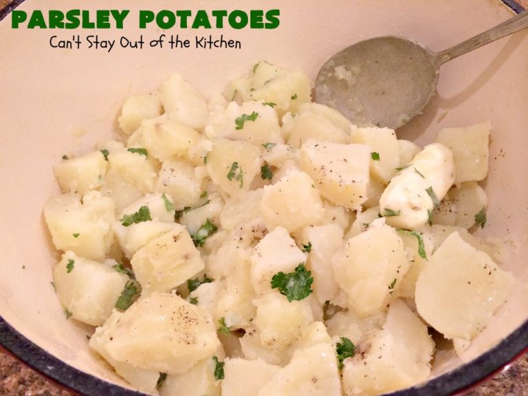 Parsley Potatoes Can't Stay Out of the Kitchen