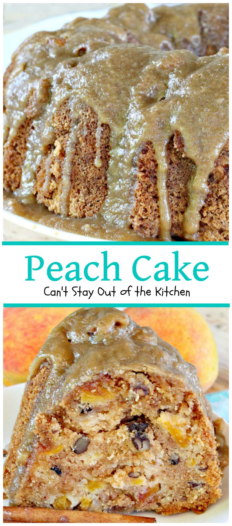 Peach Cake | Can't Stay Out of the KitchenPeach Cake | Can't Stay Out of the Kitchen