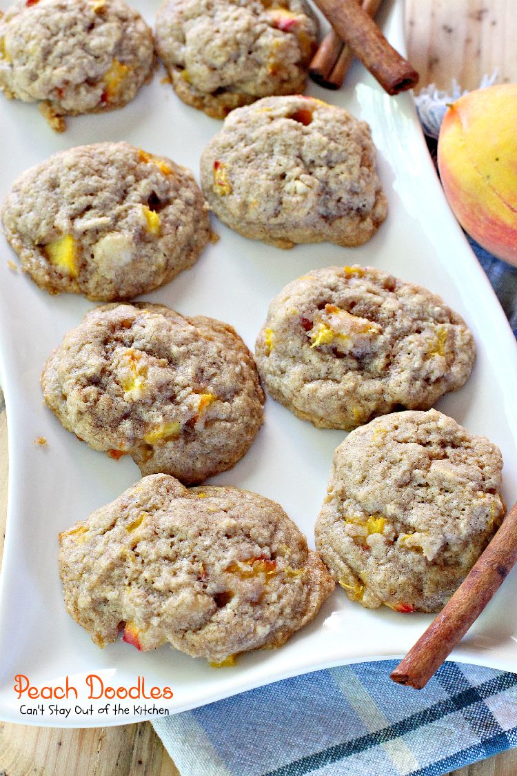 Peach Doodles IMG_7275 Can't Stay Out of the Kitchen