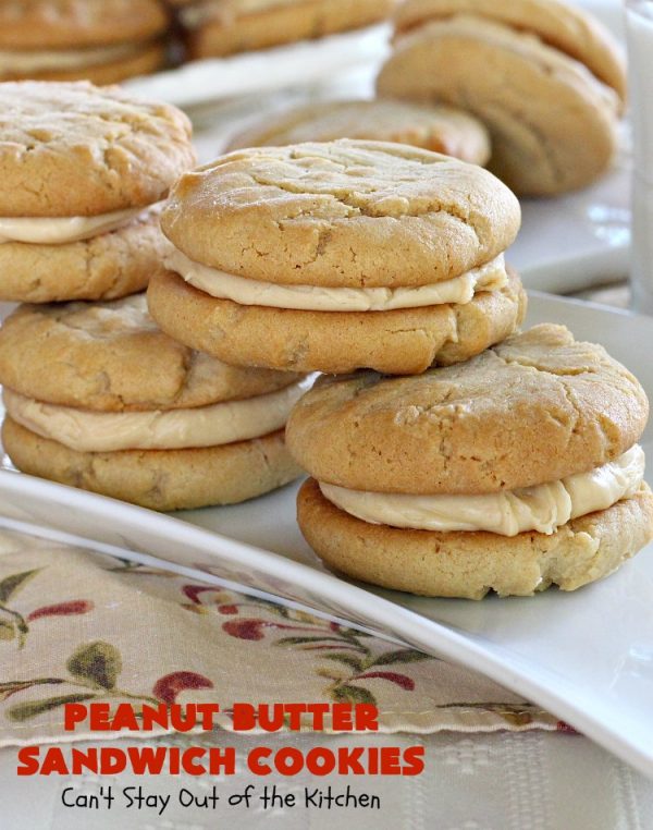 Peanut Butter Sandwich Cookies Can't Stay Out of the Kitchen