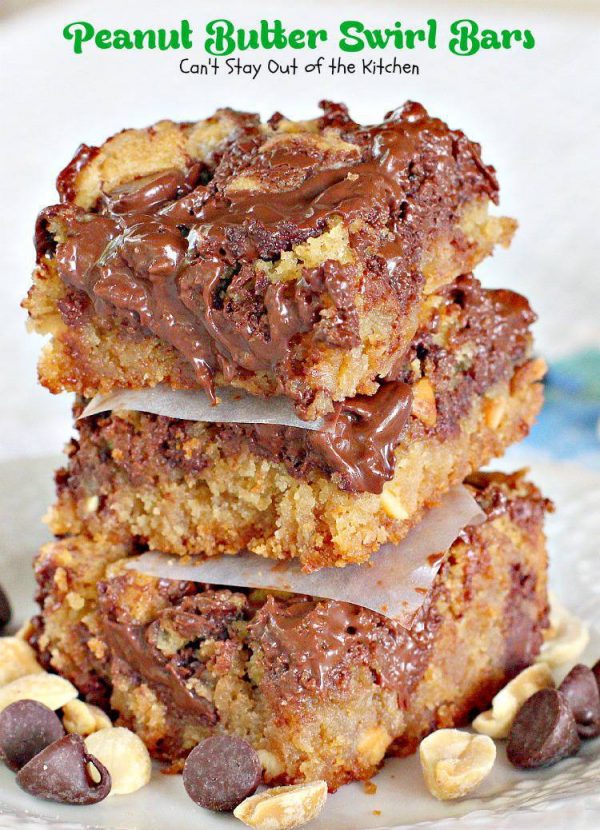 Peanut Butter Swirl Bars – IMG_7063 – Can't Stay Out of the Kitchen