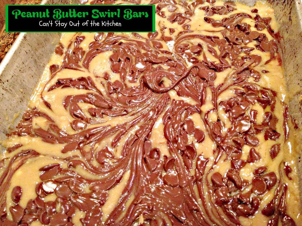 Peanut Butter Swirl Bars Recipe Pix 14 436 Can T Stay Out Of The Kitchen