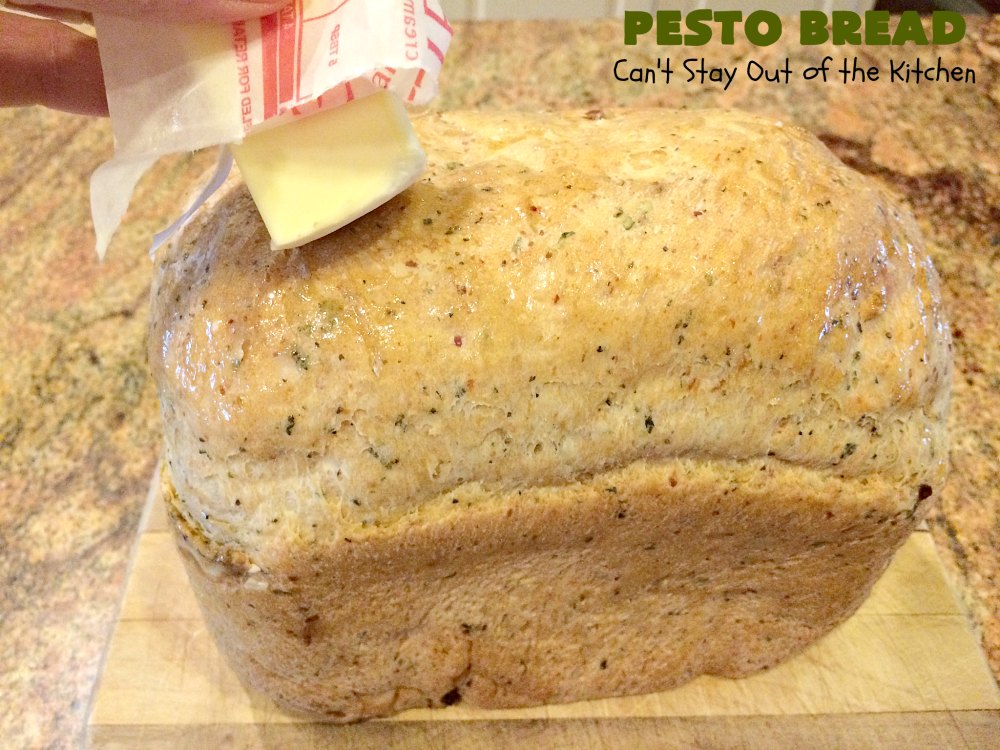 Pesto Bread Can't Stay Out of the Kitchen