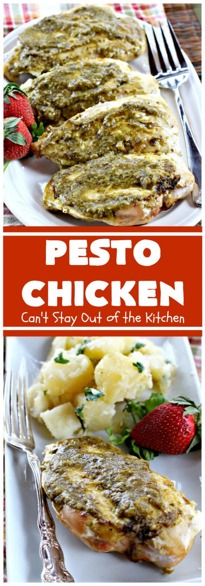 Pesto Chicken – Can't Stay Out of the Kitchen