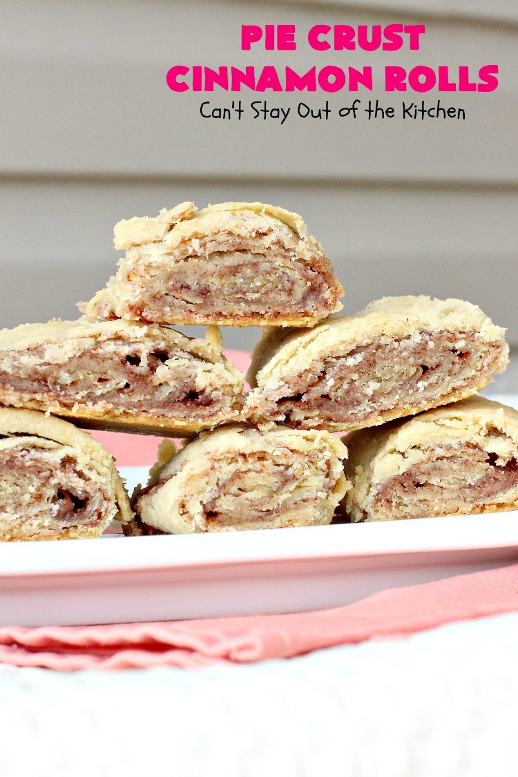 Pie Crust Cinnamon Rolls Can't Stay Out of the Kitchen