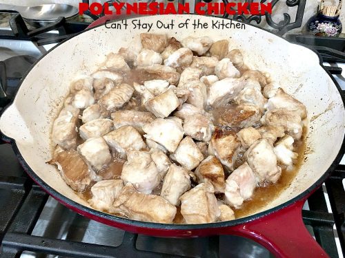 Polynesian Chicken – Can't Stay Out Of The Kitchen