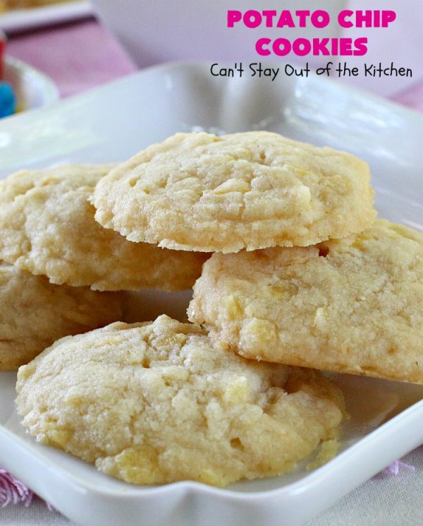 Potato Chip Cookies Can't Stay Out of the Kitchen
