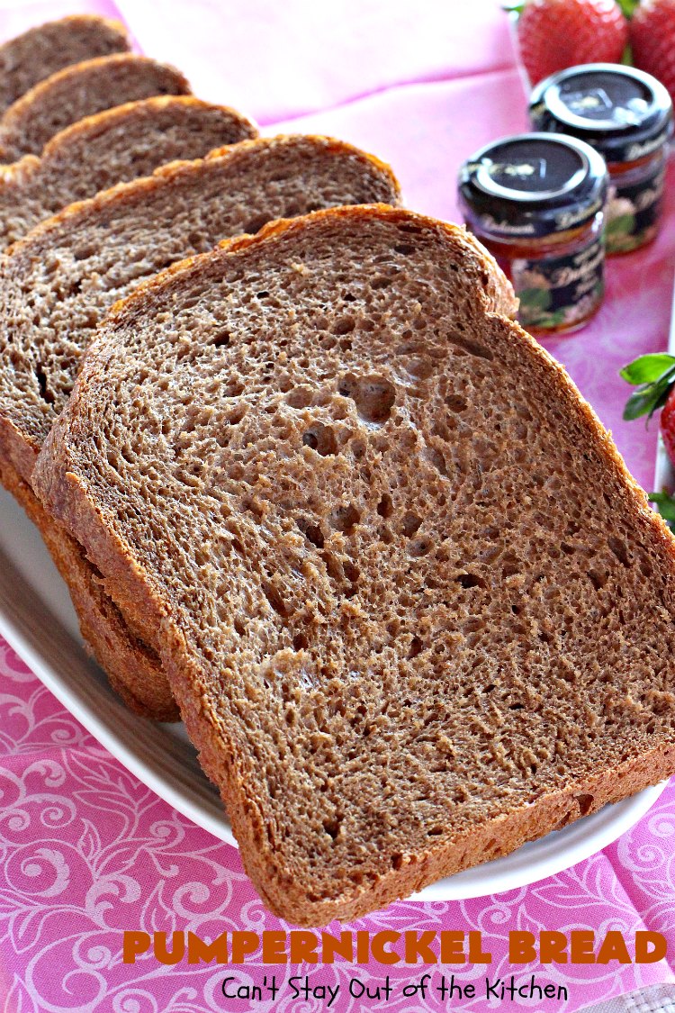Pumpernickel Bread Can't Stay Out of the Kitchen