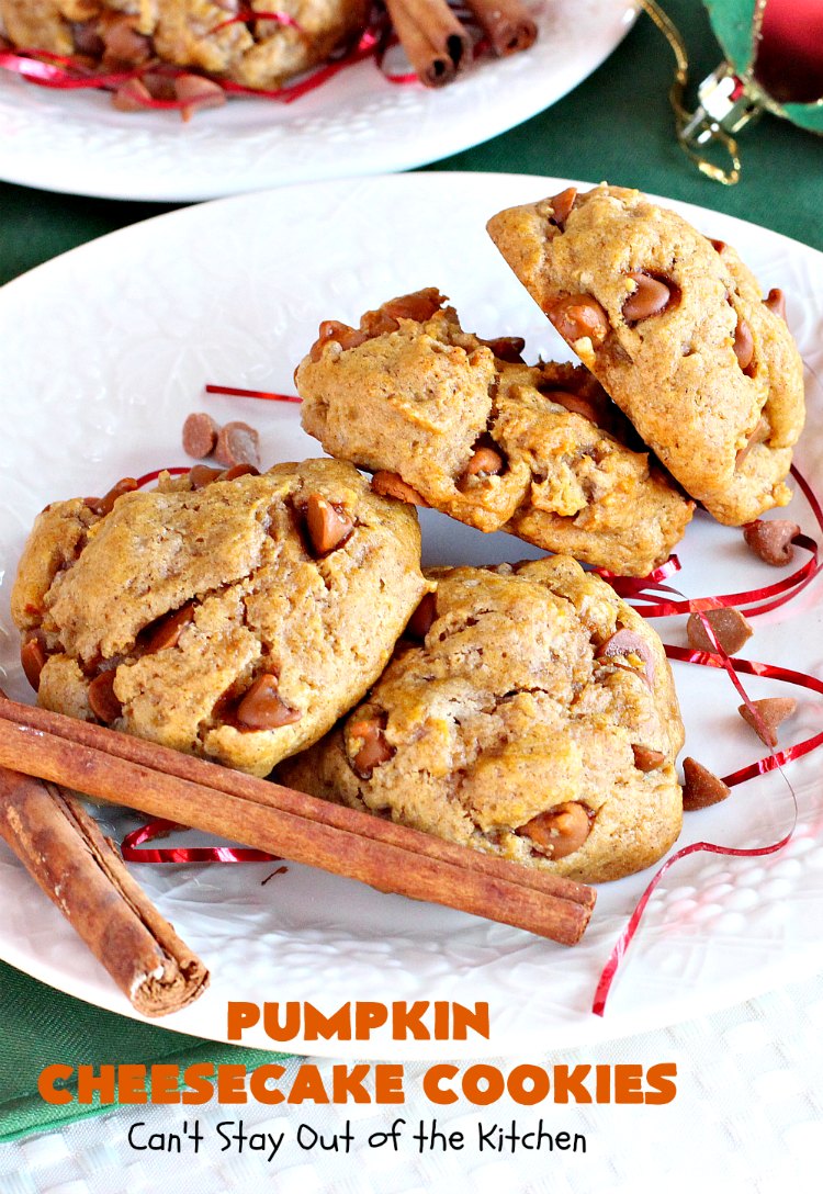 Pumpkin Cheesecake Cookies Can't Stay Out of the Kitchen