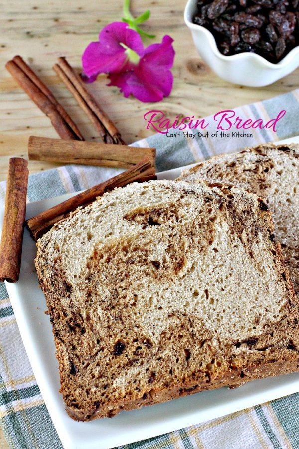Raisin Bread Can't Stay Out of the Kitchen