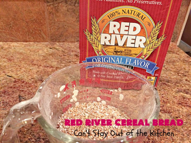 Red River Cereal Bread Can't Stay Out of the Kitchen