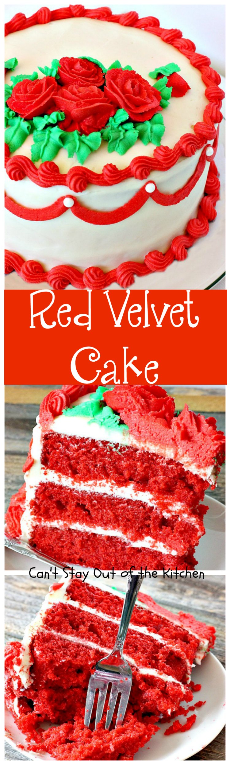 Red Velvet Cake | Can't Stay Out of the Kitchen