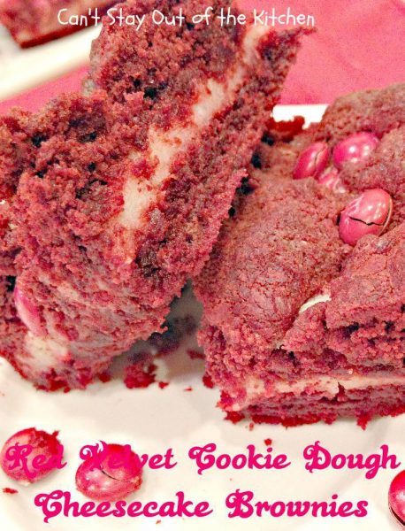 Red Velvet Cookie Dough Cheesecake Brownies Recipe Pix 28 042 Cant Stay Out Of The Kitchen 1069