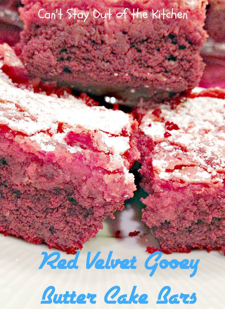 Red Velvet Gooey Butter Cake Bars – Recipe Pix 25 329.jpg – Can't Stay ...