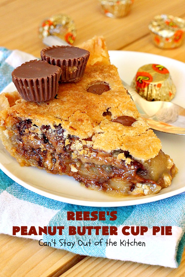 Reese’s Peanut Butter Cup Pie Can't Stay Out of the Kitchen