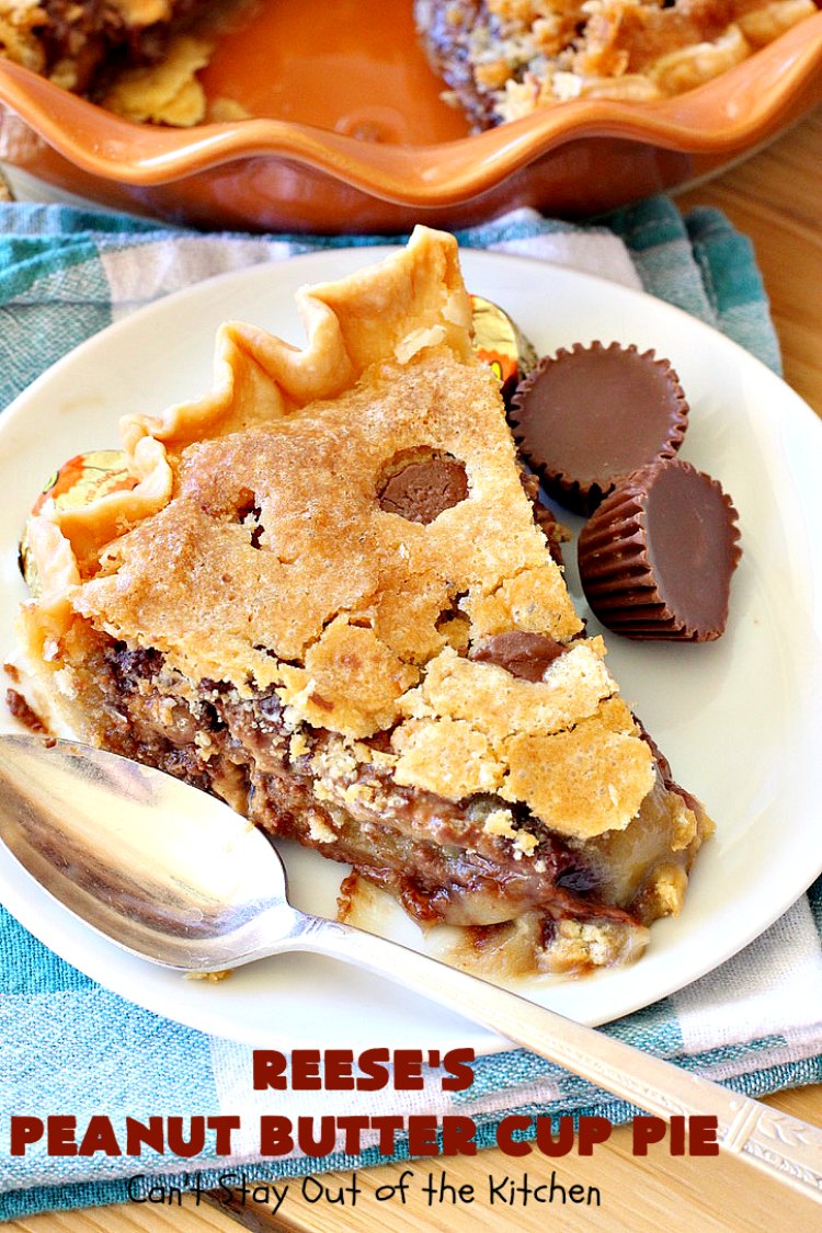 Reese’s Peanut Butter Cup Pie Can't Stay Out of the Kitchen