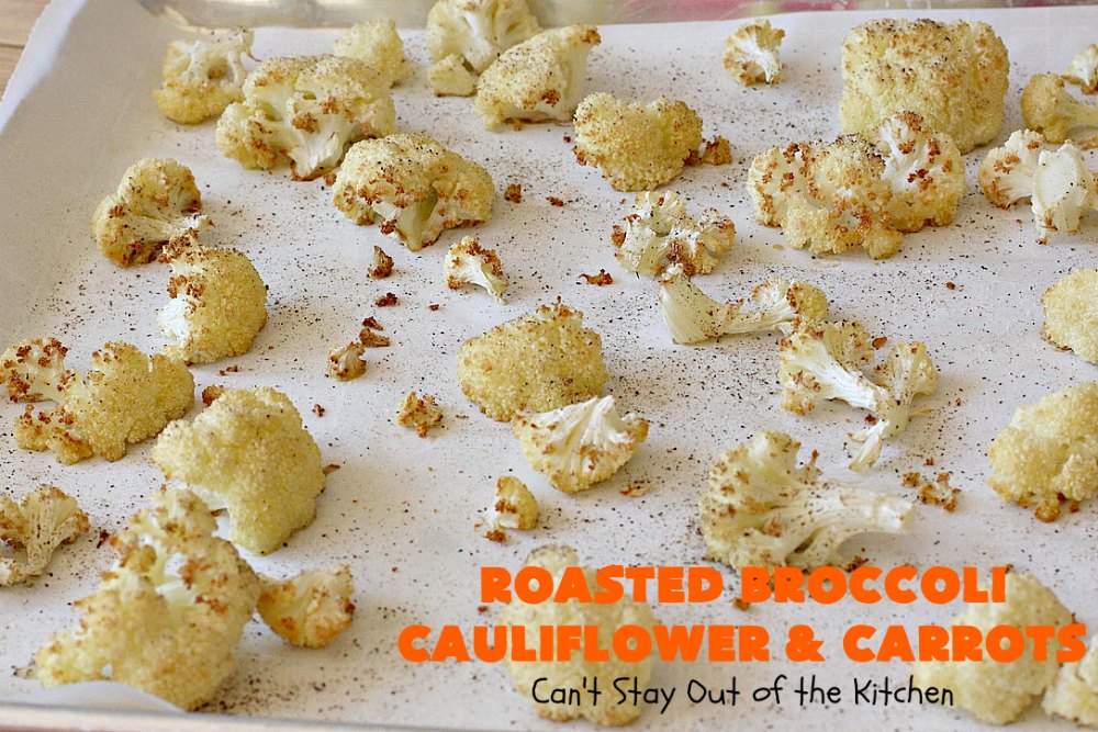 Roasted Broccoli, Cauliflower and Carrots Can't Stay Out of the Kitchen