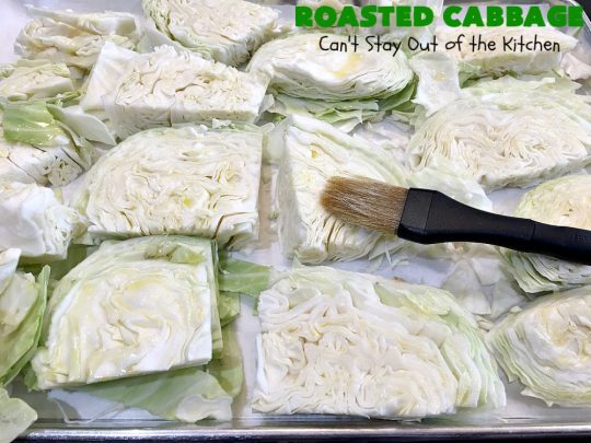 Roasted Cabbage | Can't Stay Out of the Kitchen | this delicious 4 ingredient #SideDish is so easy & a delightful way to serve #cabbage. #Healthy #Vegan #GlutenFree #LowCalorie #Vegetable #RoastedCabbageRoasted Cabbage | Can't Stay Out of the Kitchen | this delicious 4 ingredient #SideDish is so easy & a delightful way to serve #cabbage. #Healthy #Vegan #GlutenFree #LowCalorie #Vegetable #RoastedCabbage