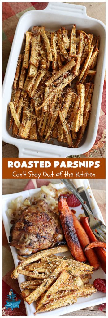 Roasted Parsnips | Can't Stay Out of the Kitchen