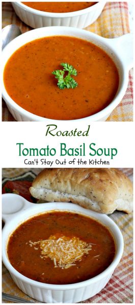 La Madeleine's Tomato-Basil Soup - Can't Stay Out of the Kitchen