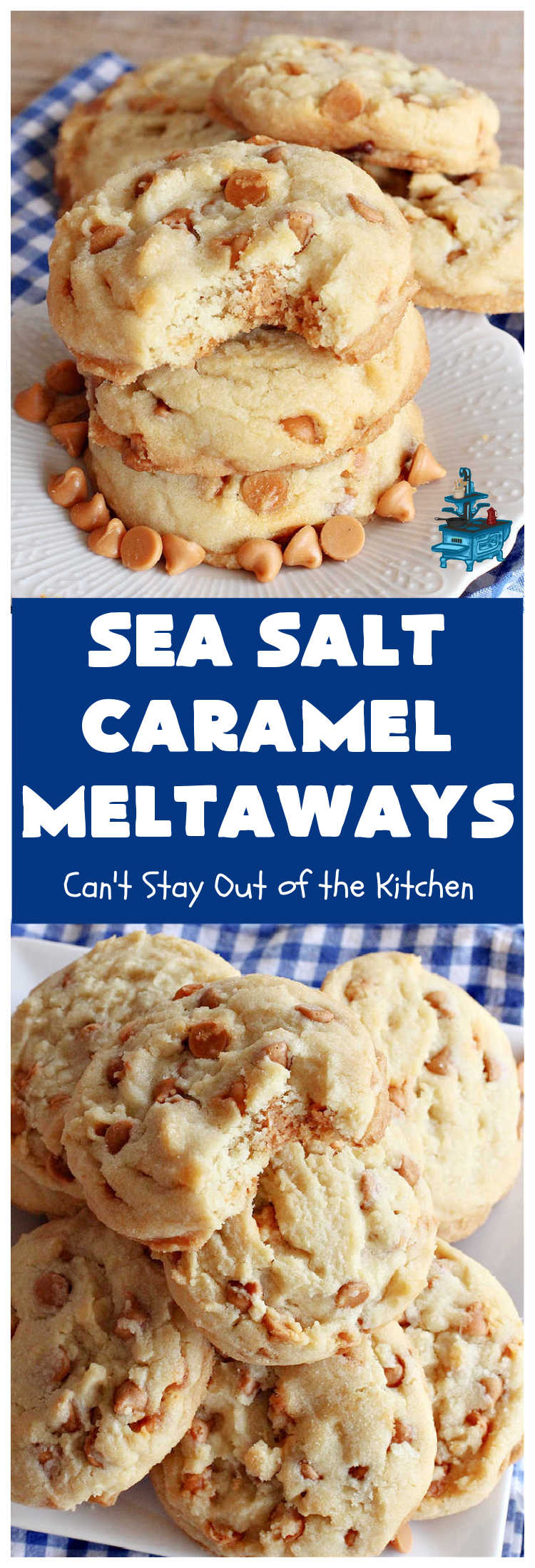 Sea Salt Caramel Meltaways | Can't Stay Out of the Kitchen
