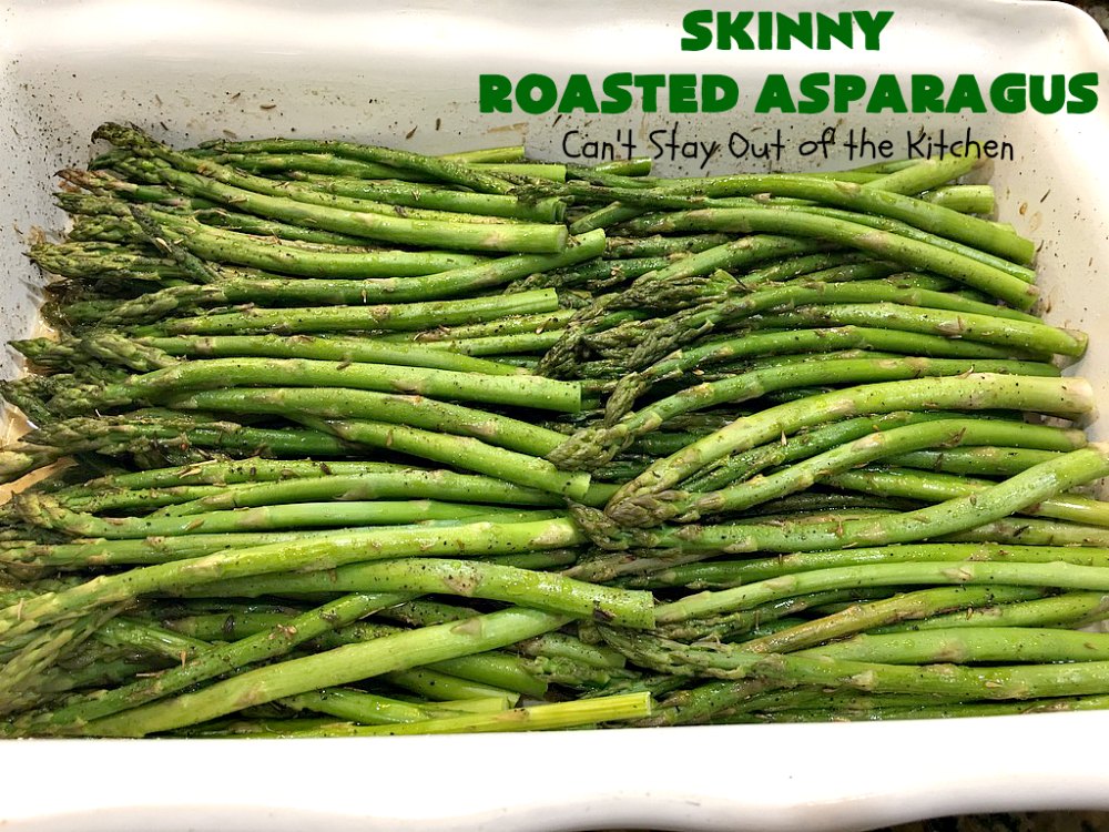 Skinny Roasted Asparagus Can't Stay Out of the Kitchen