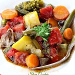 Slow Cooker Beef and Vegetable Soup | Can't Stay Out of the Kitchen