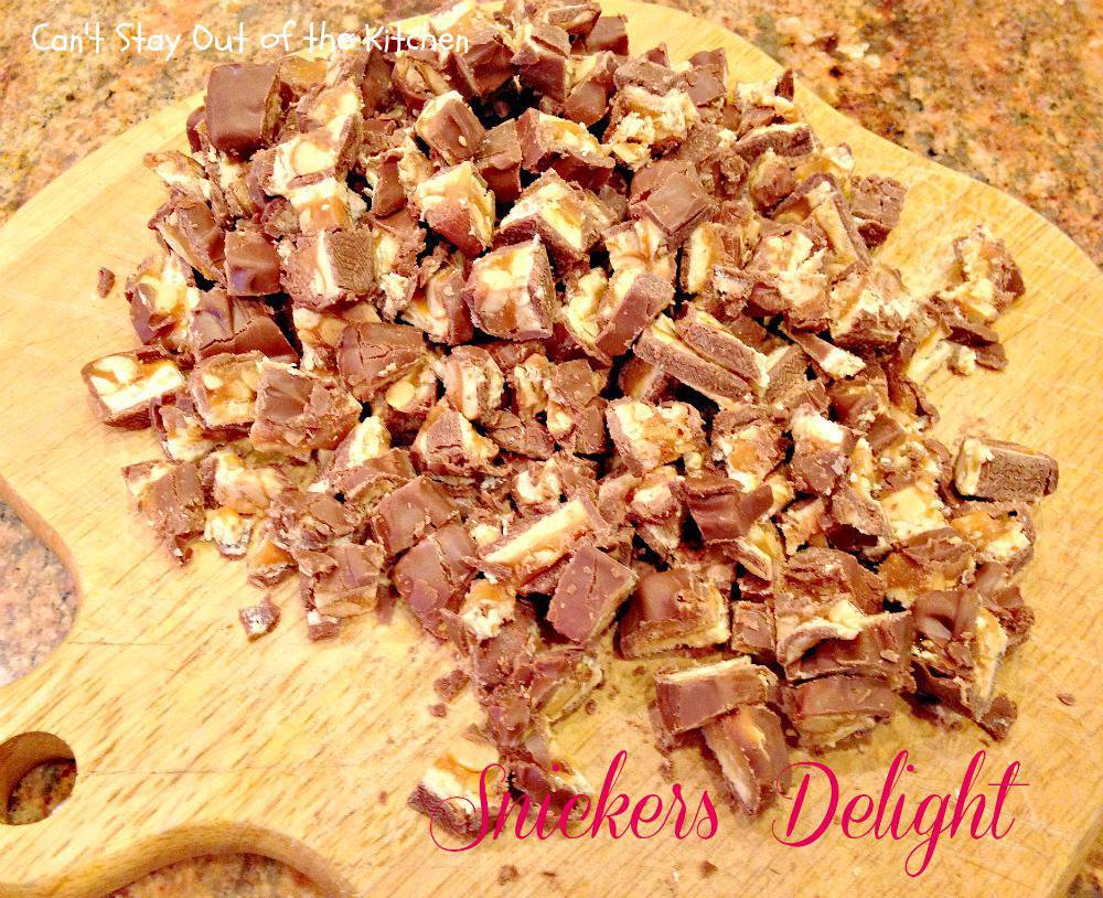 Snickers Delight Recipe Pix 9 042 Can't Stay Out of the Kitchen