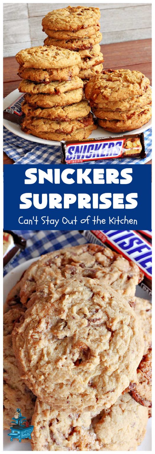 Snickers Surprises – Can't Stay Out of the Kitchen