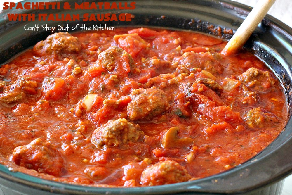 Meatballs With Italian Sausage