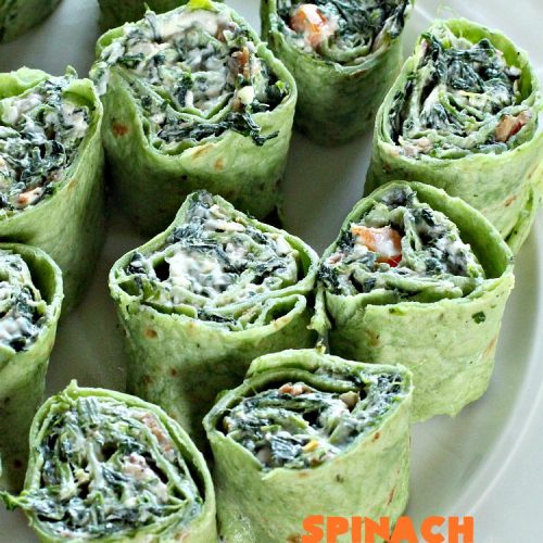 Spinach Roll Ups | Can't Stay Out of the Kitchen | these fantastic #appetizers are one of the best we've ever eaten. They're wonderful for #tailgating, #NewYearsEve or #SuperBowl parties. #spinach #bacon #RanchDressingMix