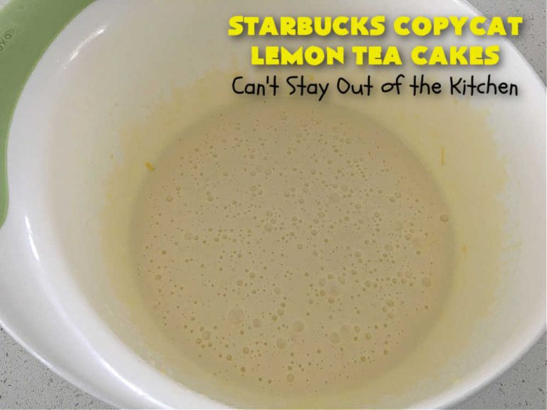 Starbucks Copycat Lemon Tea Cakes Can't Stay Out of the Kitchen
